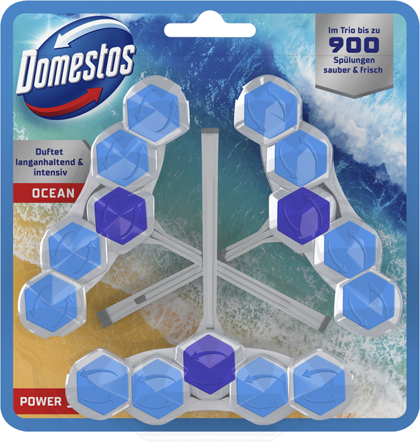Domestos WC-Stein Power 5 Ocean oder Lime