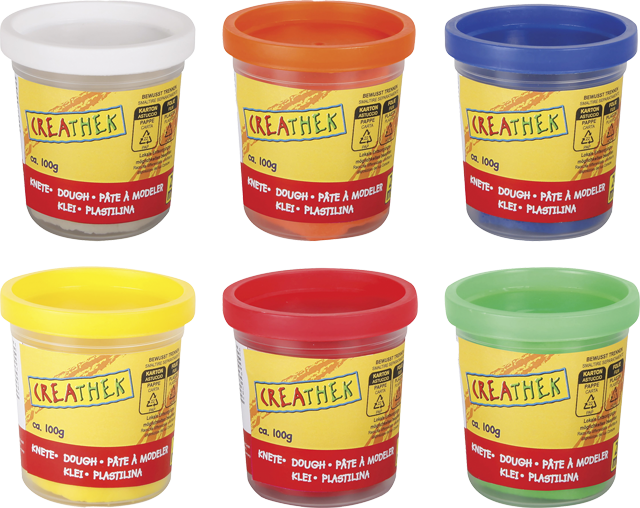 Nimm 3, zahl 2: Knete