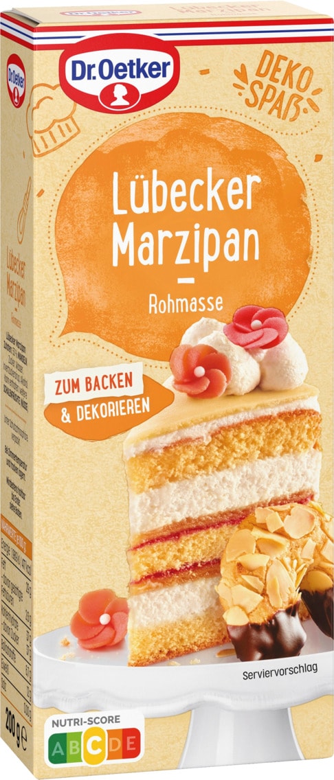 Dr. Oetker Lübecker Marzipan Rohmasse