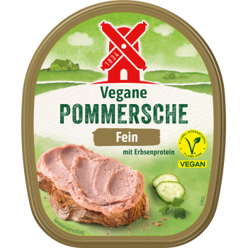 Rügenwalder Mühle - Vegane Pommersche Leberwurst oder Veganer Abenteuer Streich