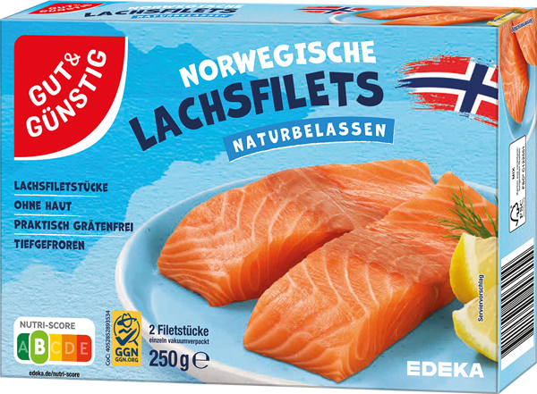 GUT&GÜNSTIG Norwegische Lachsfilets