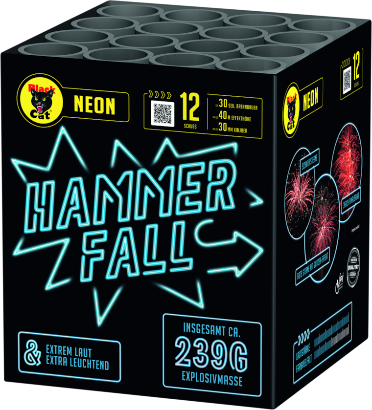 Comet Effektbatterie "Hammerfall"