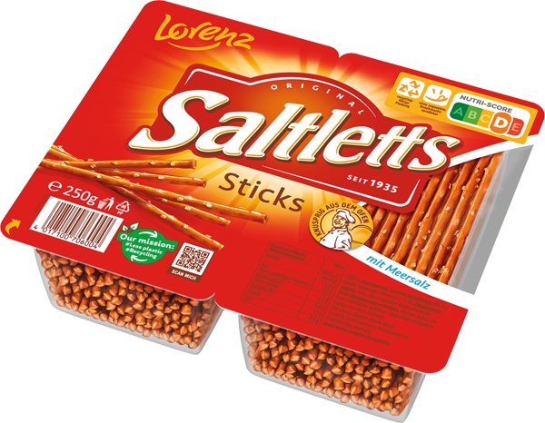Lorenz Saltletts oder Erdnußlocken