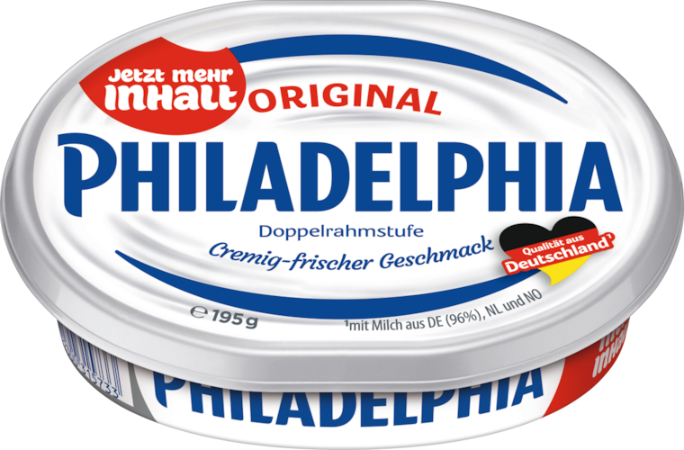 Philadelphia Frischkäsezubereitung oder Cottage Cheese