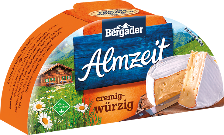 Bergader Bavaria blu oder Almzeit