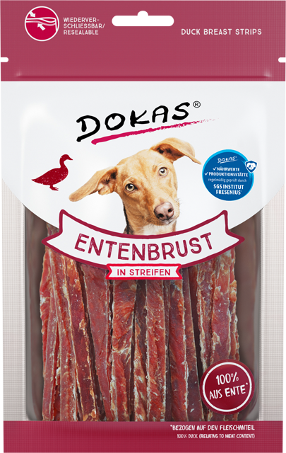 Dokas Hundesnack Streifen oder Stückchen