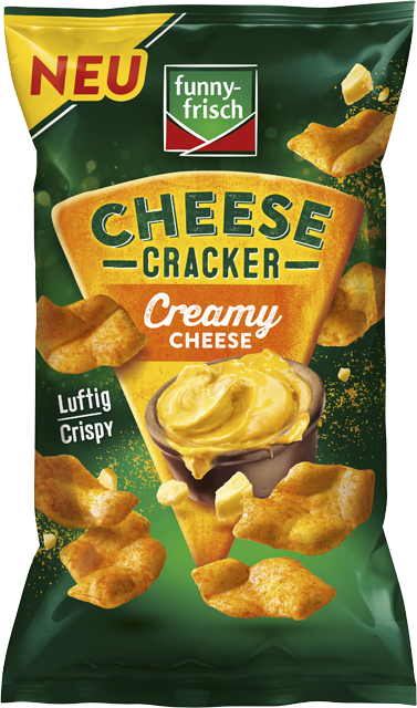 Funnyfrisch Cheese Cracker Creamy Cheese oder Chili Cheese 