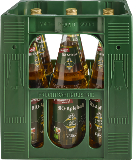 Unsere Heimat – echt & gut Bio-Apfelsaft klar oder trüb