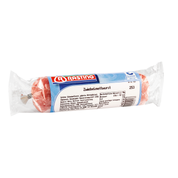 Rasting - Zwiebelmettwurst oder Schinken-Zwiebelmettwurst