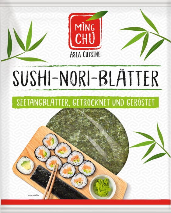 Ming Chú Sushi-Nori-Blätter