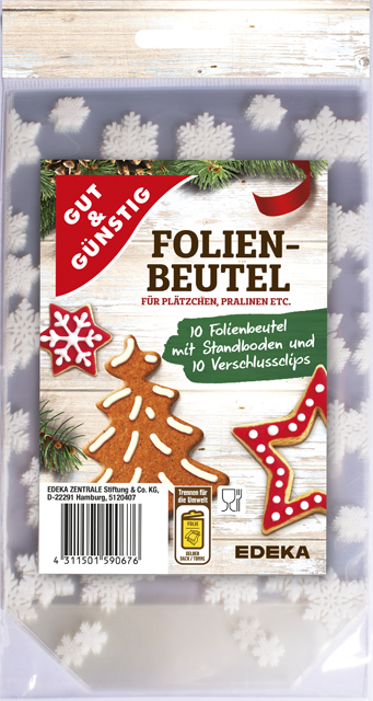 Gut & Günstig Folienbeutel