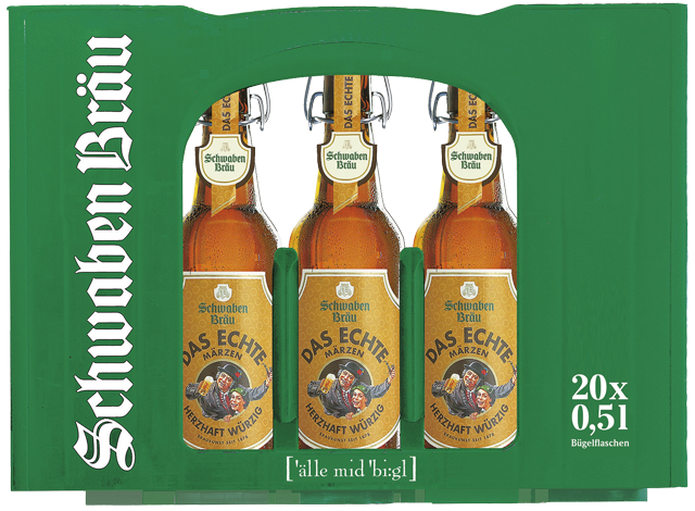 Schwaben Bräu Das Echte, Das Helle 