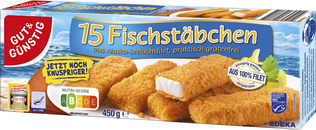 Gut & Günstig Fischstäbchen