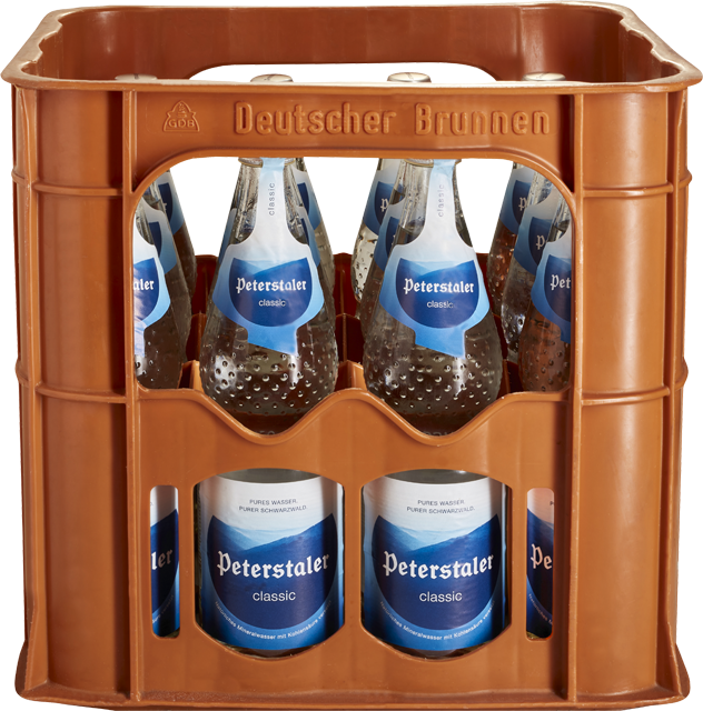 Peterstaler Mineralwasser classic oder medium