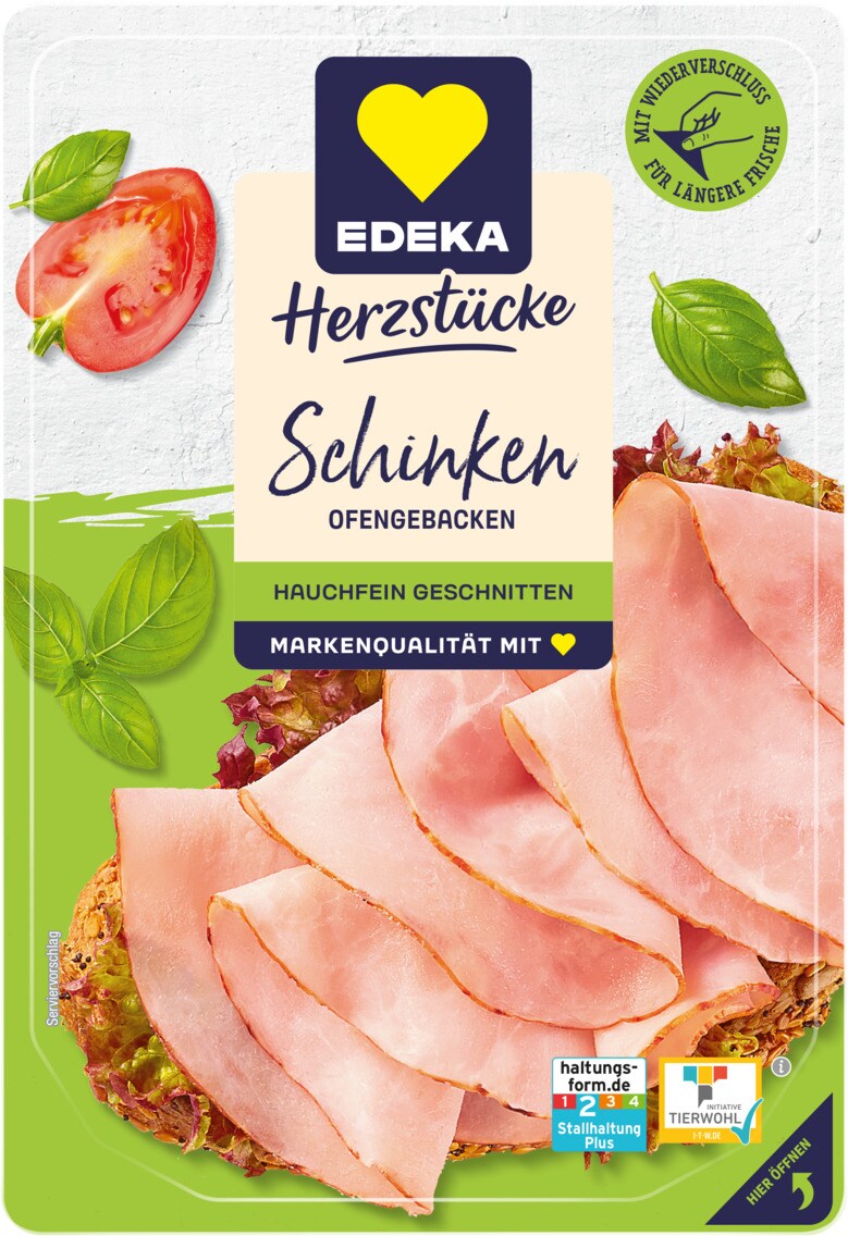 EDEKA Herzstücke Schinken oder Hähnchen-Brust