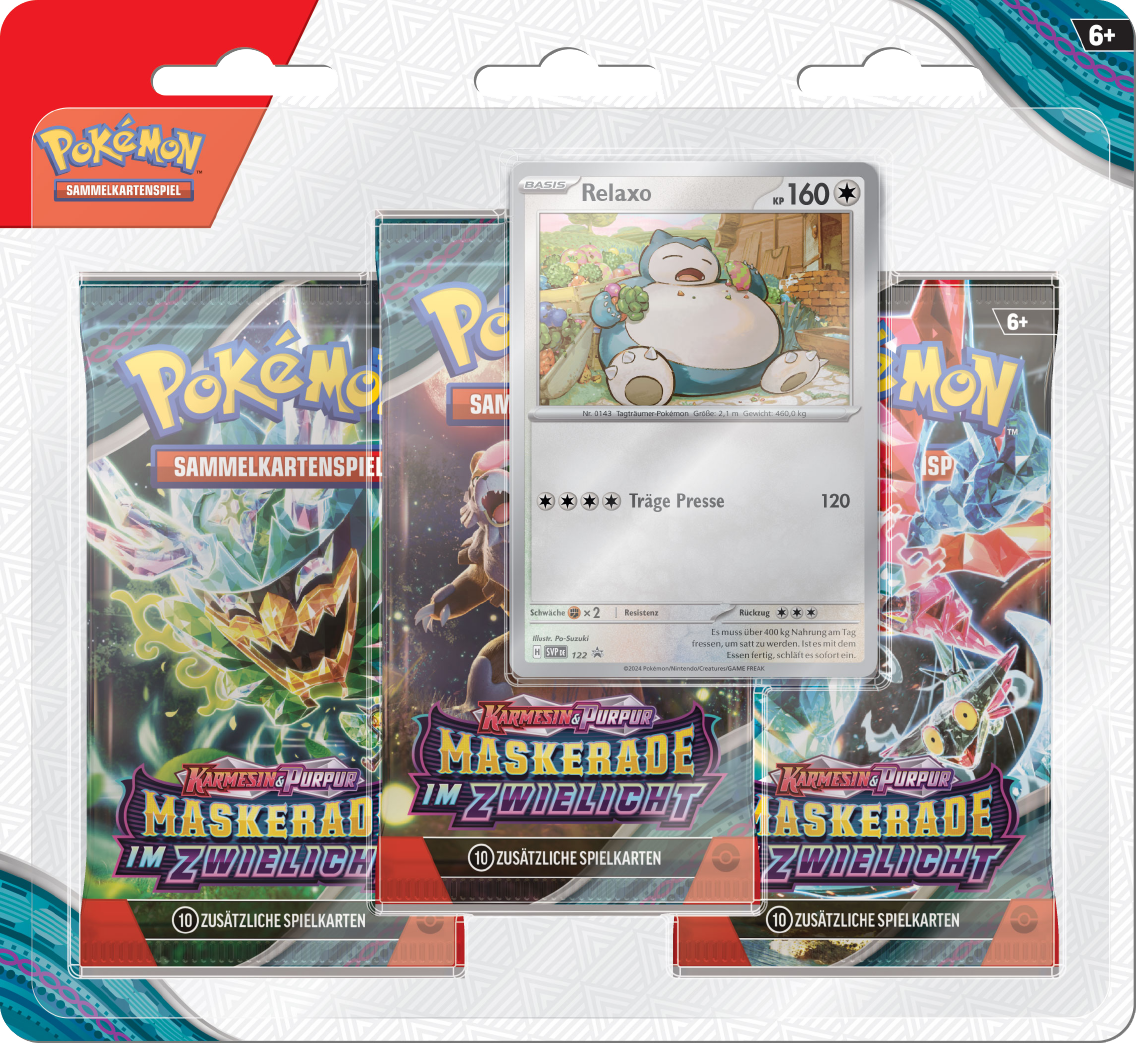 Pokemon Sammelkarten-Set "Maskerade im Zwielicht"