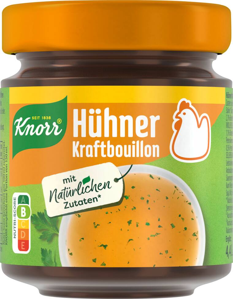 Knorr Bouillon oder Bouillon Pur
