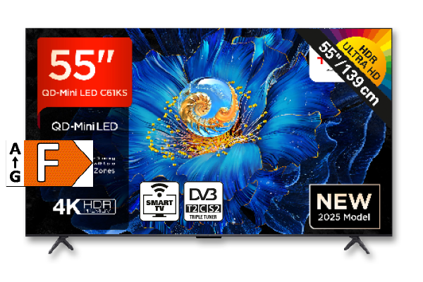TCL "55C61KS" Mini-LED-TV