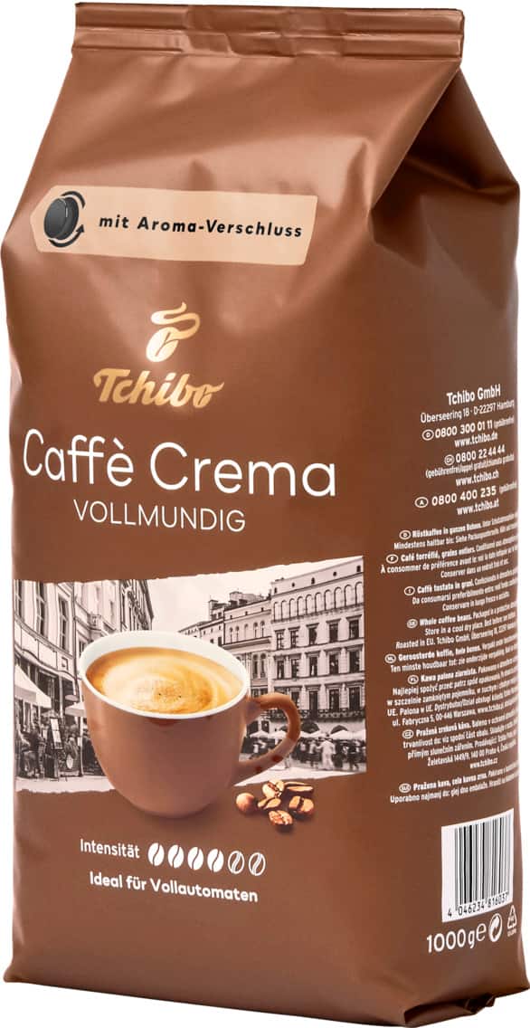 Tchibo Caffè Crema oder Espresso