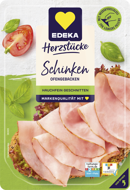 EDEKA Herzstücke Schinken oder Hähnchenbrust 