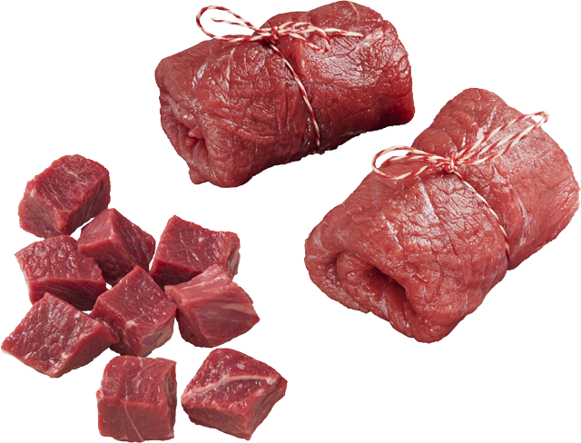 Zart gereiftes Rindfleisch aus Deutschland: Rinder-Rouladen oder -Gulasch