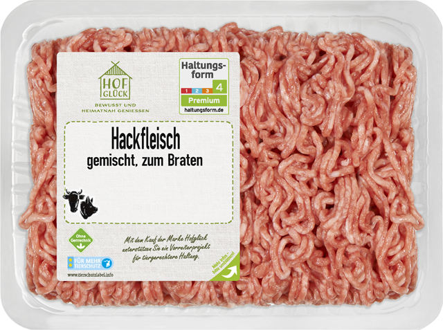 Im Frischepack: Hofglück Hackfleisch gemischt 