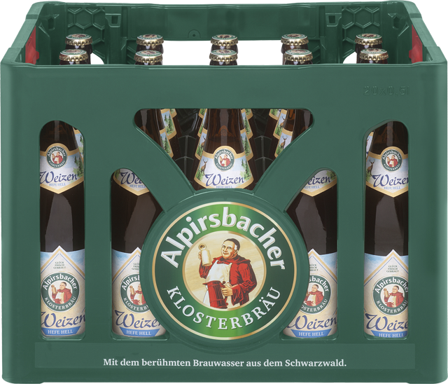 Alpirsbacher Klosterbräu Weizen Hefe Hell 