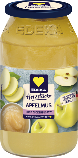 EDEKA Herzstücke Apfelmus 