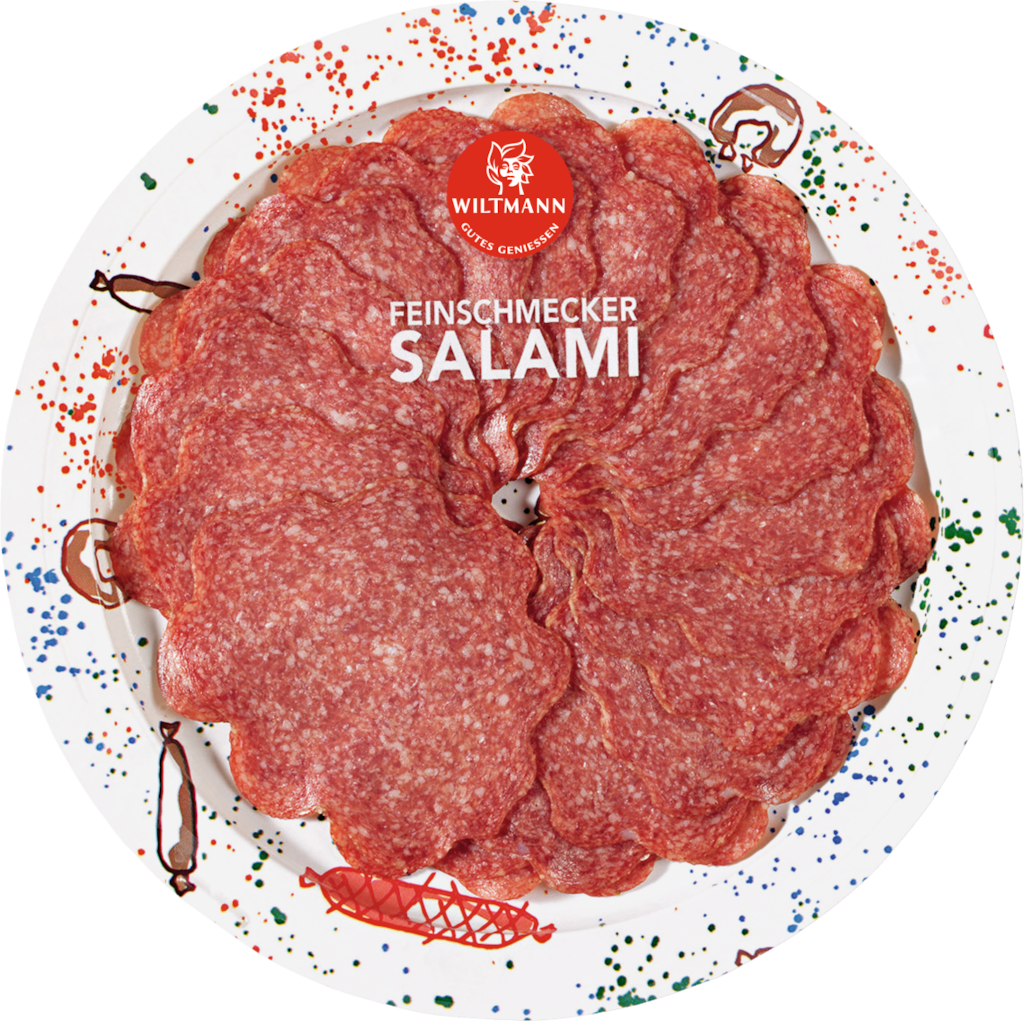 Wiltmann Salami-Teller oder Pasteten