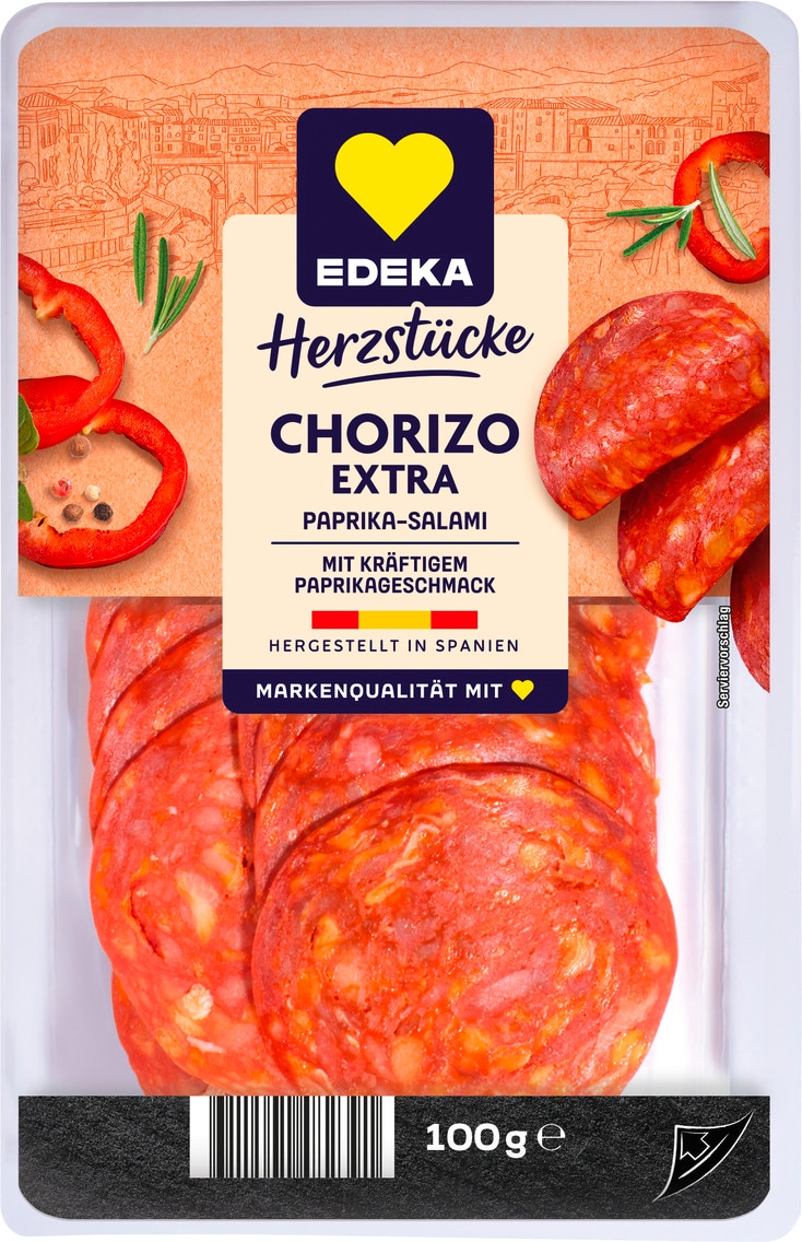 EDEKA Herzstücke Chorizo Salami