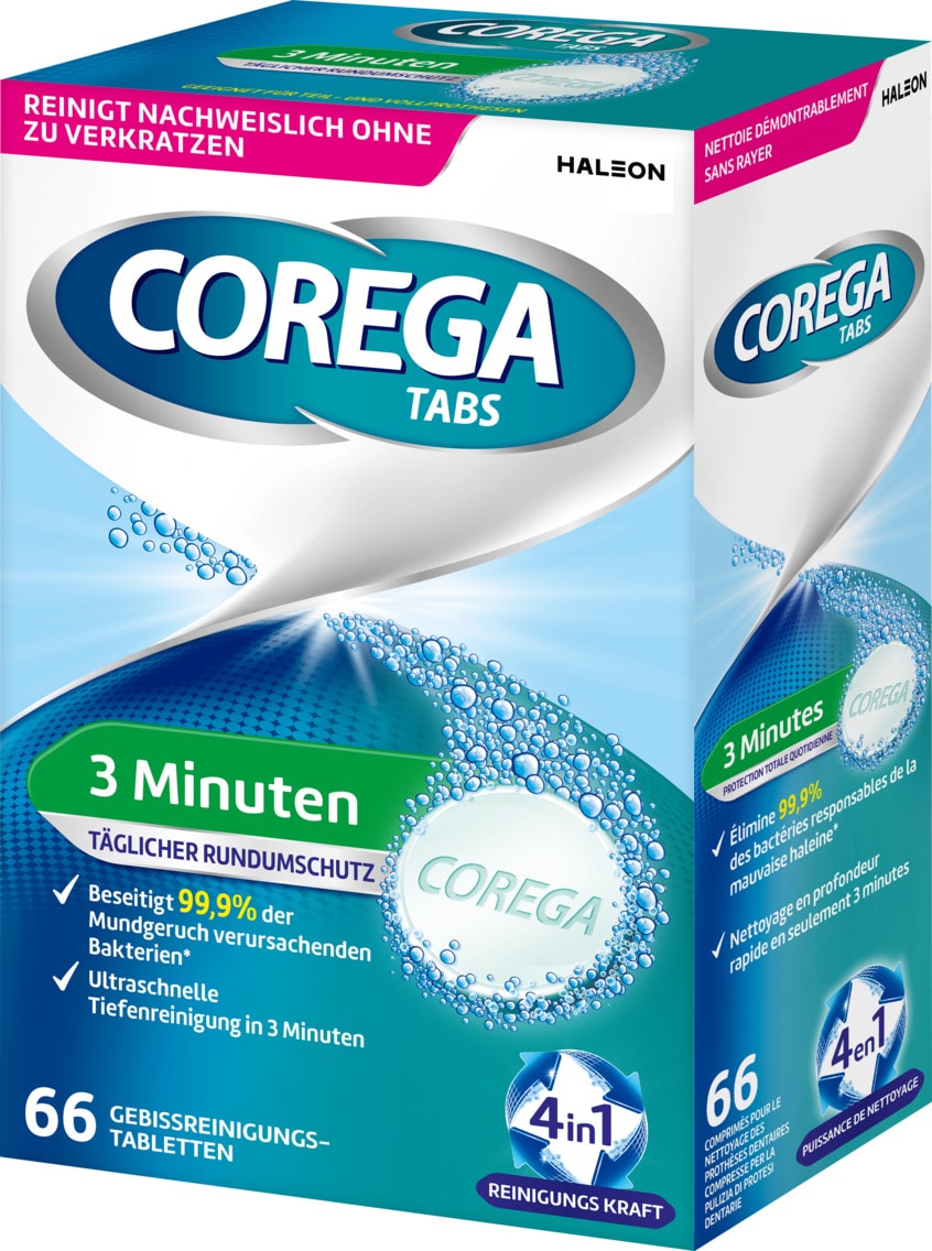 Corega Tabs Gebissreinigungs-Tabletten