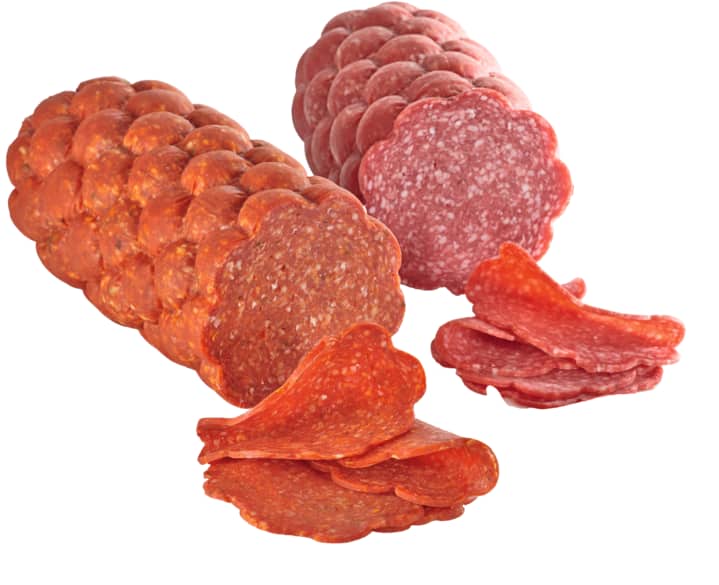 Edelsalami oder Hot-Chili-Edelsalami