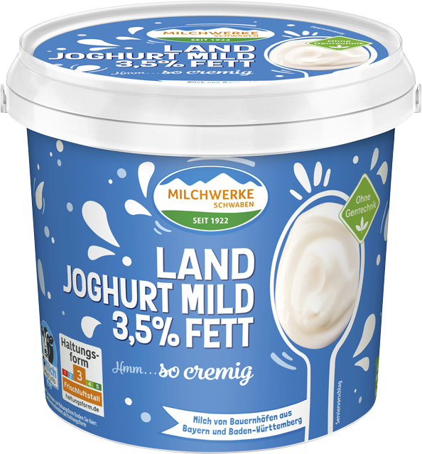 Weideglück Landjoghurt mild 