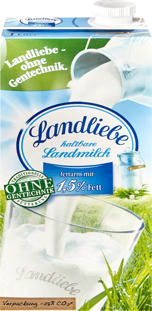 Landliebe haltbare Landmilch