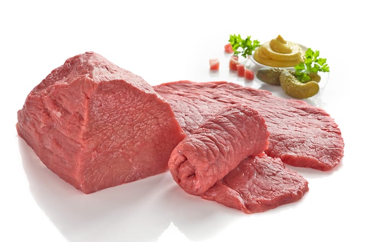 Jungbullen-Rouladen ohne Füllung oder -Braten