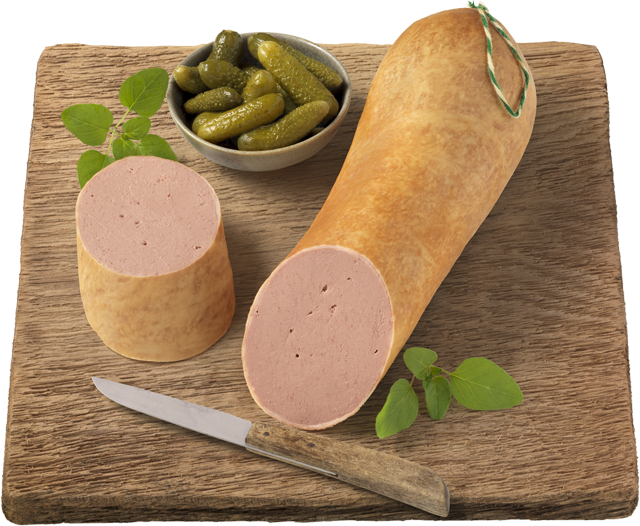 Leberwurst mit Kalbfleisch