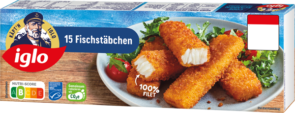 Iglo Fischstäbchen oder Goldknusperfilets