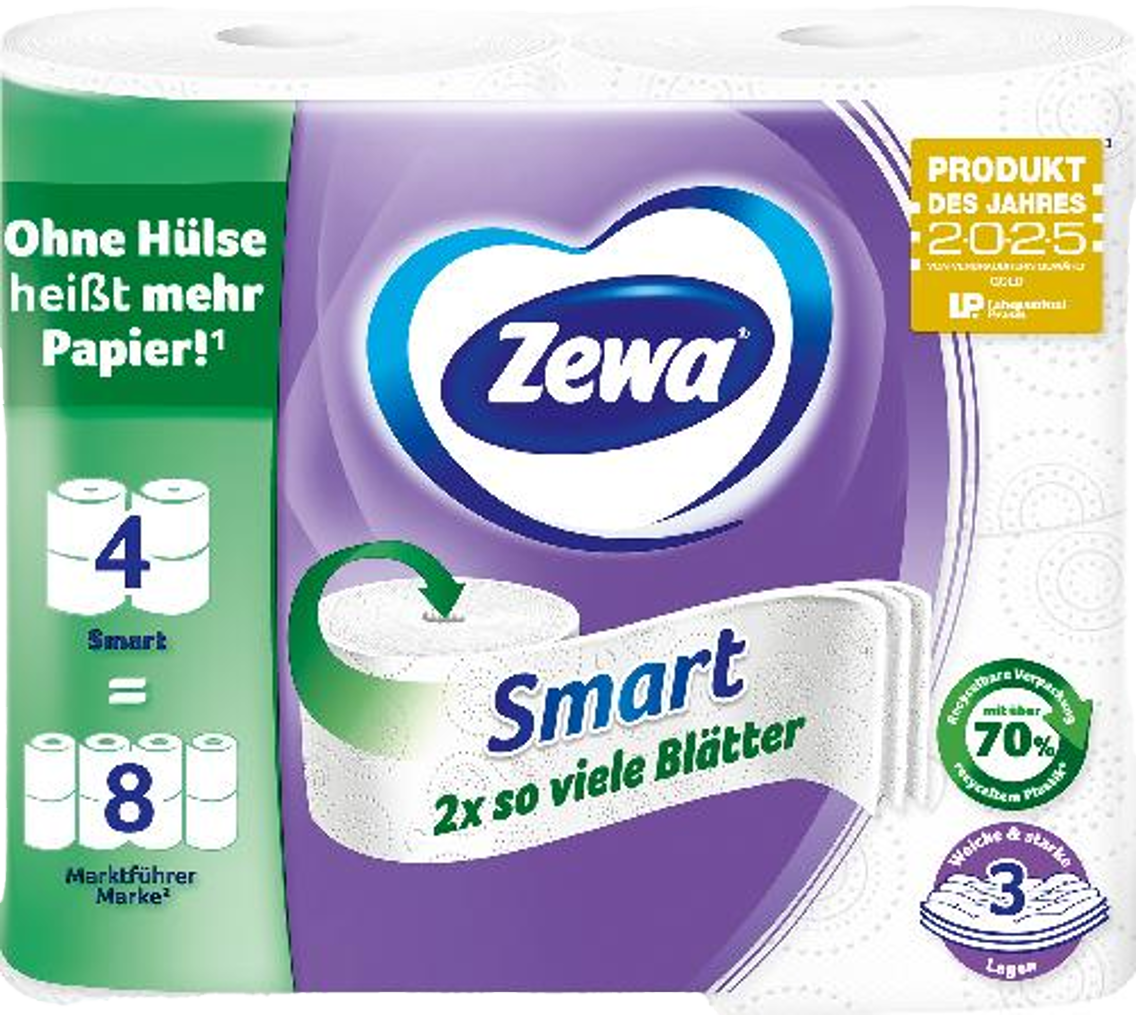 Zewa Smart oder Ultra Smart Toilettenpapier