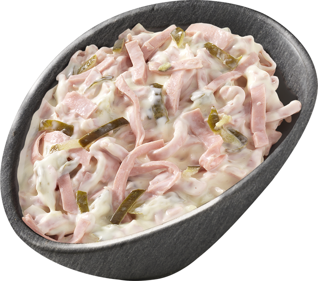 Würziger Fleischsalat