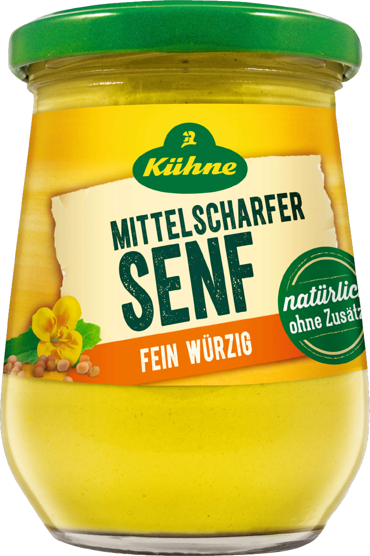Kühne mittelscharfer Senf