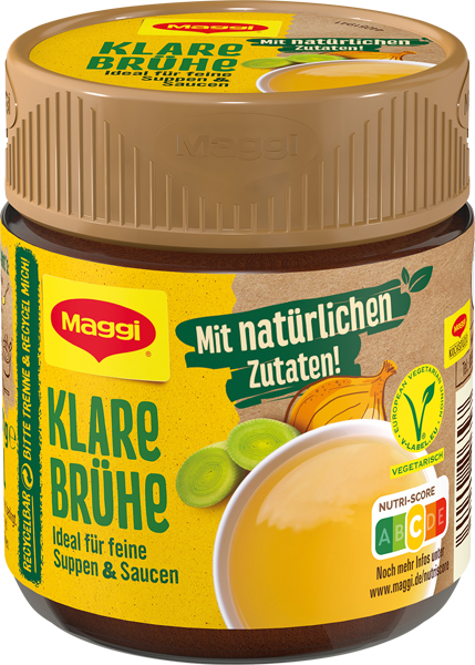 Maggi Brühe oder Bouillon