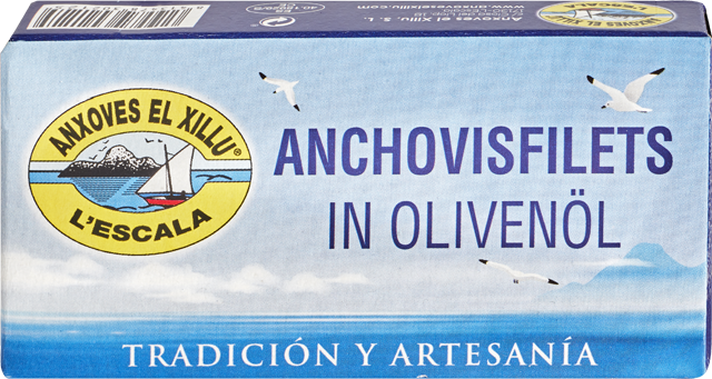 Anchovisfilets in Olivenöl 