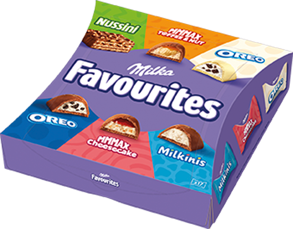 Milka Favourites oder Party-Mix