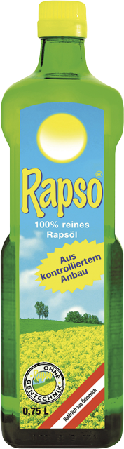Rapso 100% reines Rapsöl 