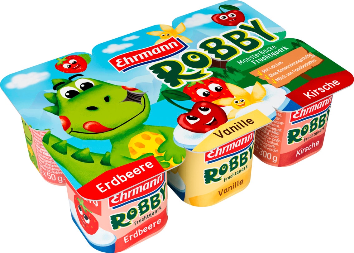 Ehrmann Robby MonsterBacke Früchte-Quark