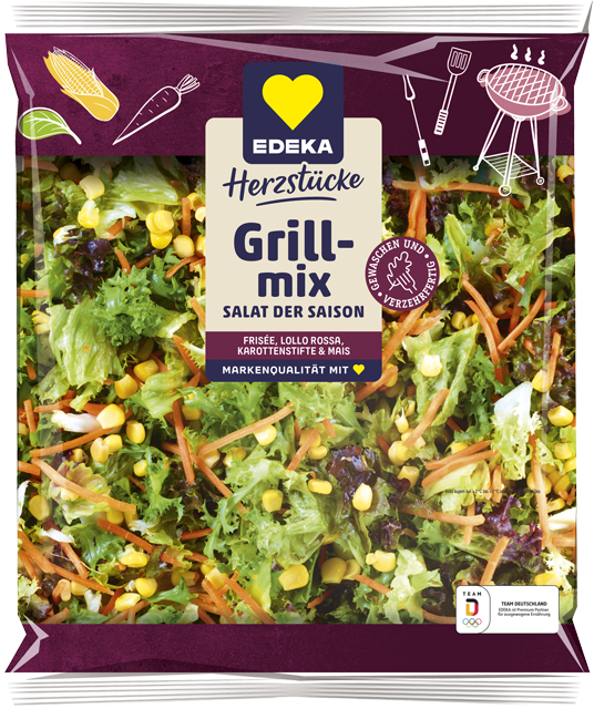 EDEKA Herzstücke Salat der Saison Grillmix
