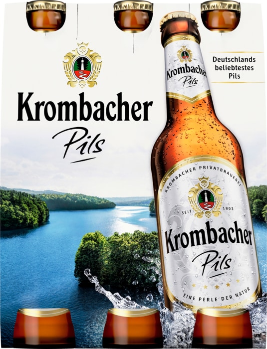 Krombacher Pils oder Warsteiner Pilsener