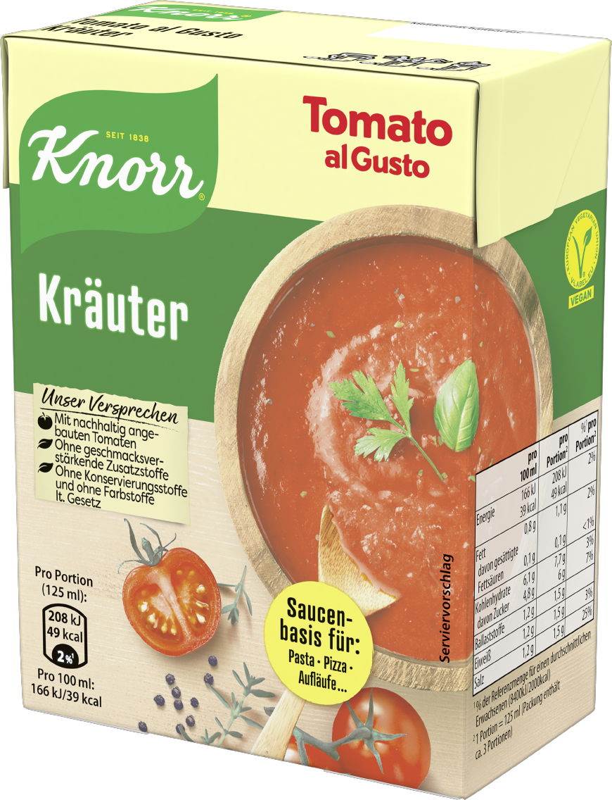 Knorr Tomato al Gusto Pastasauce