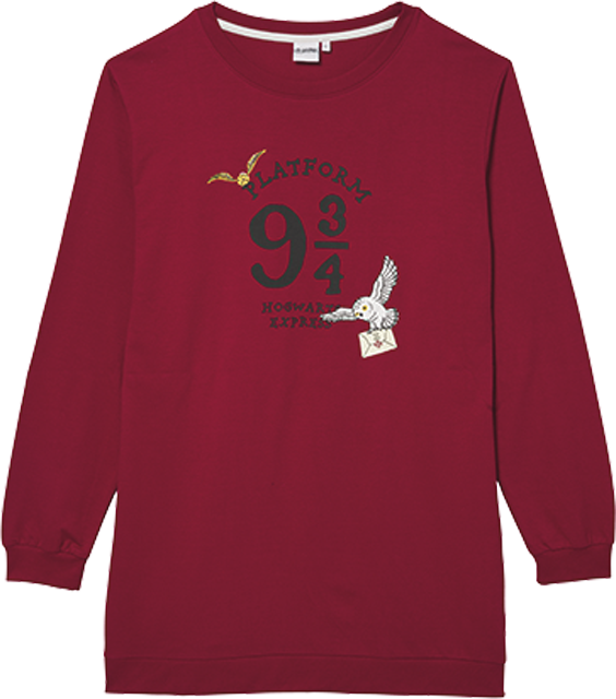 Harry Potter Damen Long-Sweatshirt