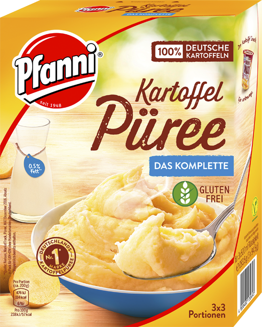 Pfanni Kartoffel Püree oder Knödel